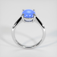 2.40 Ct. Sapphire Ring, 14K White Gold 3