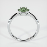 0.89 Ct. Sapphire Ring, 14K White Gold 3
