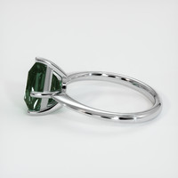 3.44 Ct. Sapphire Ring, 14K White Gold 4