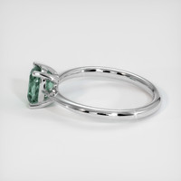 1.14 Ct. Sapphire Ring, 14K White Gold 4