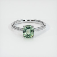 1.82 Ct. Sapphire Ring, 14K White Gold 1