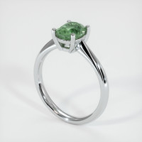 1.82 Ct. Sapphire Ring, 14K White Gold 2