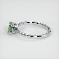 1.00 Ct. Sapphire Ring, 14K White Gold 4