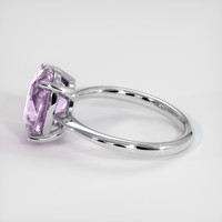 3.22 Ct. Sapphire Ring, 14K White Gold 4