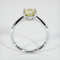 1.19 Ct. Yellow Sapphire Ring, 14K White Gold 3