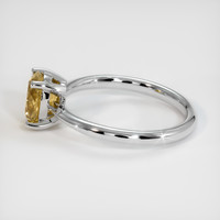 0.99 Ct. Sapphire Ring, 14K White Gold 4
