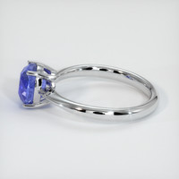 1.92 Ct. Color Change Sapphire Ring, 18K White Gold 4