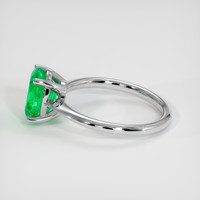 1.91 Ct. Emerald Ring, 18K White Gold 4