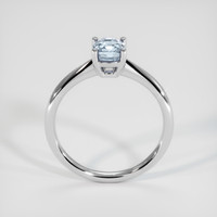 1.01 Ct. Blue Sapphire Ring, 18K White Gold 3