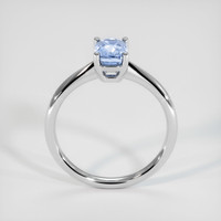 1.27 Ct. Blue Sapphire Ring, 18K White Gold 3