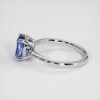 1.97 Ct. Bi Color Sapphire Ring, 18K White Gold 4