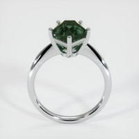 3.44 Ct. Sapphire Ring, 18K White Gold 3