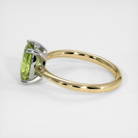 2.25 Ct. Gemstone Ring, 14K White & Yellow 4