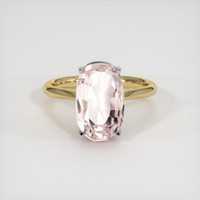 6.33 Ct. Gemstone Ring, 14K White & Yellow 1