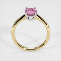 1.20 Ct. Pink Sapphire Ring, 14K White & Yellow 3