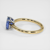 1.70 Ct. Blue Sapphire Ring, 14K White & Yellow 4
