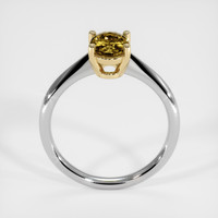 1.15 Ct. Gemstone Ring, 18K White & Yellow 3