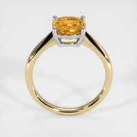 2.13 Ct. Gemstone Ring, 18K White & Yellow 3