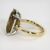 11.16 Ct. Gemstone Ring, 18K White & Yellow 4