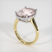 7.06 Ct. Gemstone Ring, 18K White & Yellow 2