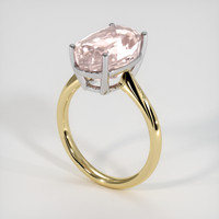 6.33 Ct. Gemstone Ring, 18K White & Yellow 2