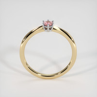 0.27 Ct. Sapphire Ring, 18K White & Yellow 3