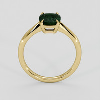 1.86 Ct. Green Sapphire Ring, 10K Yellow Gold 3