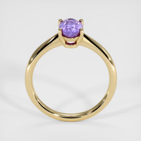 1.37 Ct. Pinkish Purple Sapphire Ring, 10K Yellow Gold 3