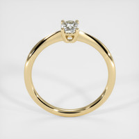 0.77 Ct. Grey Sapphire Ring, 10K Yellow Gold 3