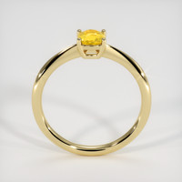 0.73 Ct. Yellow Sapphire Ring, 10K Yellow Gold 3