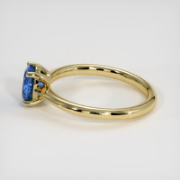 1.17 Ct. Sapphire Ring, 14K Yellow Gold 4