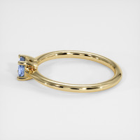 0.49 Ct. Sapphire Ring, 14K Yellow Gold 4