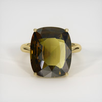 11.16 Ct. Gemstone Ring, 14K Yellow Gold 1