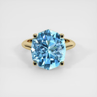 9.67 Ct. Gemstone Ring, 14K Yellow Gold 1