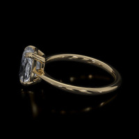 2.51 Ct. Gemstone Ring, 14K Yellow Gold 4