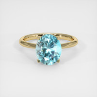 4.81 Ct. Gemstone Ring, 14K Yellow Gold 1