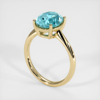 4.81 Ct. Gemstone Ring, 14K Yellow Gold 2