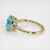 4.81 Ct. Gemstone Ring, 14K Yellow Gold 4