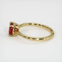 1.08 Ct. Ruby  Ring - 14K Yellow Gold