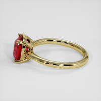 2.10 Ct. Ruby Ring, 14K Yellow Gold 4