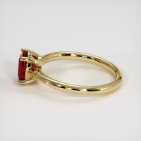 1.06 Ct. Ruby Ring, 14K Yellow Gold 4