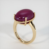 24.98 Ct. Ruby Ring, 14K Yellow Gold 2