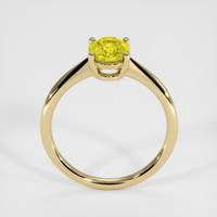 1.35 Ct. Yellow Sapphire Ring, 14K Yellow Gold 3