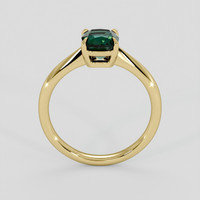 1.46 Ct. Bluish Green Sapphire Ring, 14K Yellow Gold 3