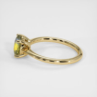 1.13 Ct. Bi Color Sapphire Ring, 14K Yellow Gold 4