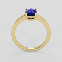 1.64 Ct. Blue Sapphire Ring, 14K Yellow Gold 3