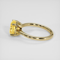 2.20 Ct. Yellow Sapphire Ring, 14K Yellow Gold 4