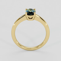 0.86 Ct. Bi Color Sapphire Ring, 14K Yellow Gold 3
