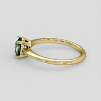0.86 Ct. Bi Color Sapphire Ring, 14K Yellow Gold 4