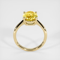 3.55 Ct. Sapphire Ring, 14K Yellow Gold 3